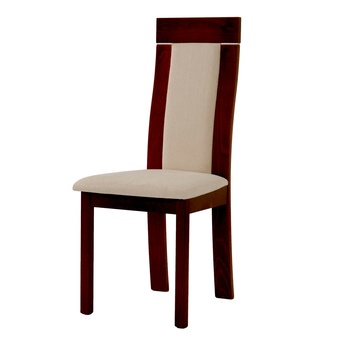 Jedálenská stolička ELENA orech/béžová 1