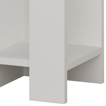Noční stolek ELOS bílá, levé provedení 3
