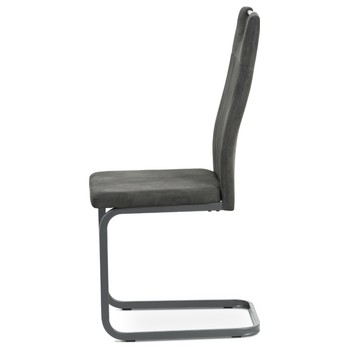 Jedálenská stolička EVELYN sivá 3