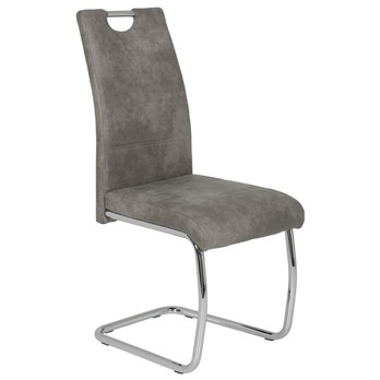 Jedálenská stolička FLORA II S sivá 3