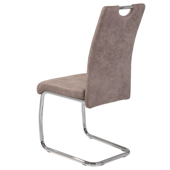 Jedálenská stolička FLORA II S hnedá 2