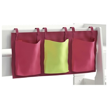 Textilný vreckár FOR KIDS ružová/žltá 3