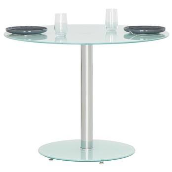 Jedálenský stôl FRED sklo/kov 2