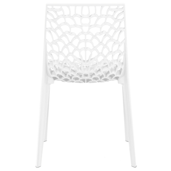 Jedálenská stolička GENESIS biela 4