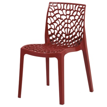 Jedálenská stolička GENESIS červená 1