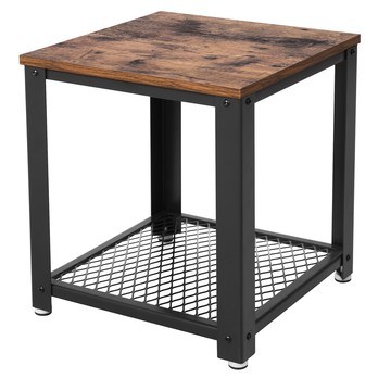 Přístavný stolek HANKO černá/přírodní 1