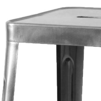 Barová stolička IRON natur/železo 3