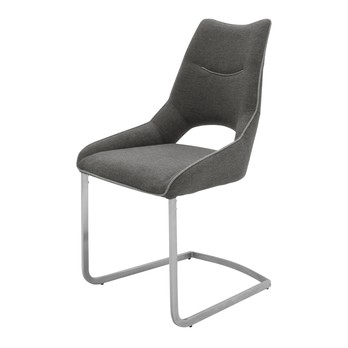 Jídelní židle ISLA tmavě šedá/světle šedá 1