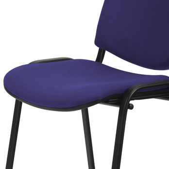 Konferenční židle ISO černá/modrá 2
