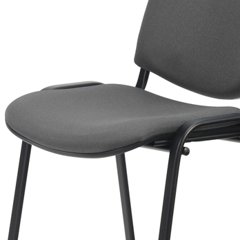 Konferenční židle ISO černá/šedá 2