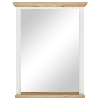 Zrkadlo JASMIN pínia svetlá/dub artisan, šírka 65 cm 3
