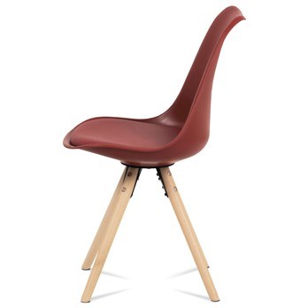 Jídelní židle JASMINA červená 3