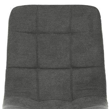 Jedálenská stolička KARA sivá/čierna 5