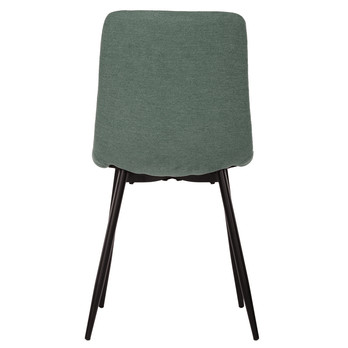 Jídelní židle KARA zelená/černá 3