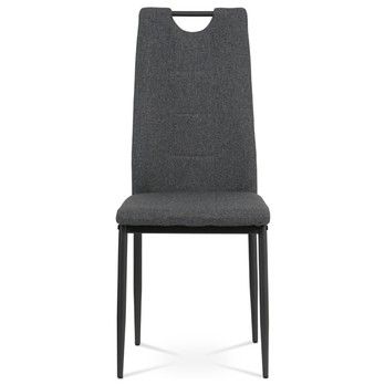 Jedálenská stolička LEILA sivá/antracit 3