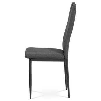 Jedálenská stolička LEILA sivá/antracit 4