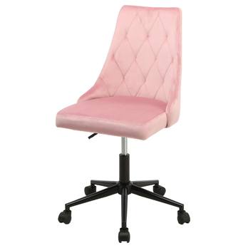 Kancelářská židle LEONA růžová 1