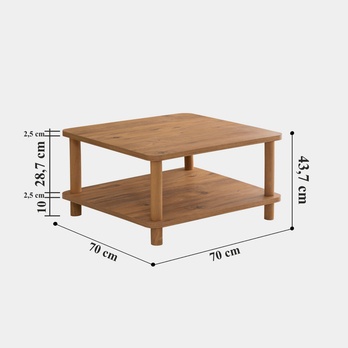 Konferenční stolek LIMA borovice 3