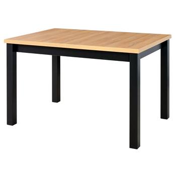 Jedálenský stôl MAXIM 5 buk/čierna 1