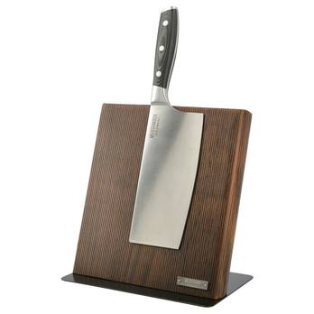 Magnetický stojan na nože MEISTERKOCH PINIE dřevo/ocel 2