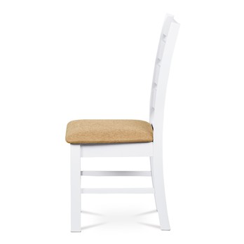 Jídelní židle MICHALA 1 bílá/písková 3