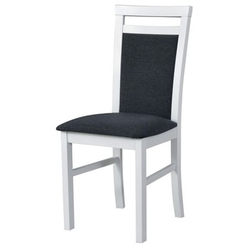 Jídelní židle MILAN 5 bílá/černá 1
