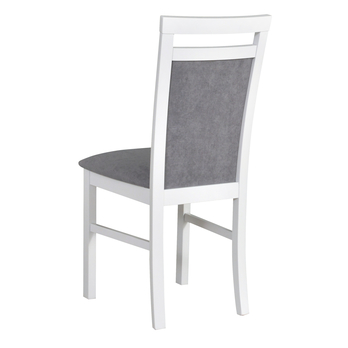 Jídelní židle MILAN 5 bílá/světle šedá 2