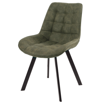 Jedálenská stolička MINERVA zelená 1