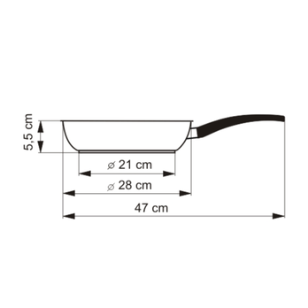 Pánev  MRAMORA tvrzený hliník, ⌀ 28 cm 5
