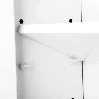 Kúpeľňová skrinka NANTES biela 5