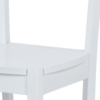 Jedálenská stolička NIKITA biela 5