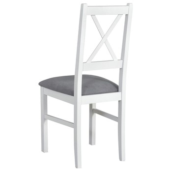 Jedálenská stolička NILA 10 sivá/biela 2
