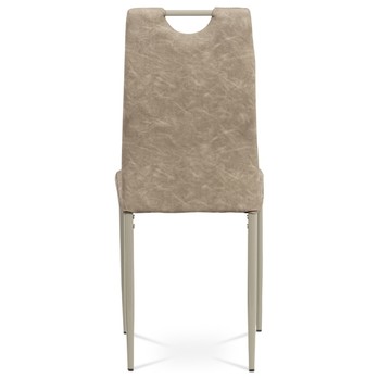Jedálenská stolička OLINA hnedá/béžová 5