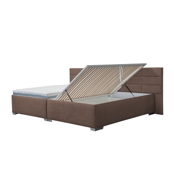 Nadrozmerná posteľ ONE4ALL hnedá, 280x220 cm 2