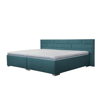 Nadrozmerná posteľ ONE4ALL tyrkysová, 280x220 cm 1