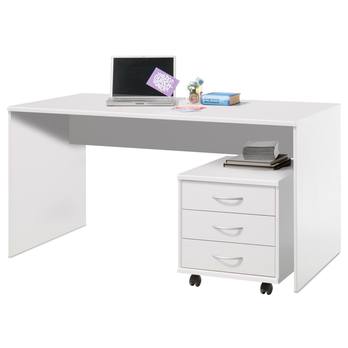 Písací stôl OPTIMUS 39-007 biela 1
