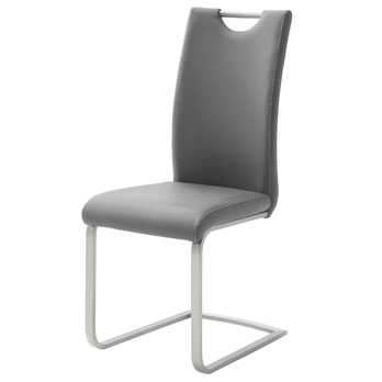 Jedálenská stolička PIPER sivá 1