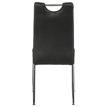 Jedálenská stolička PODA čierna 5