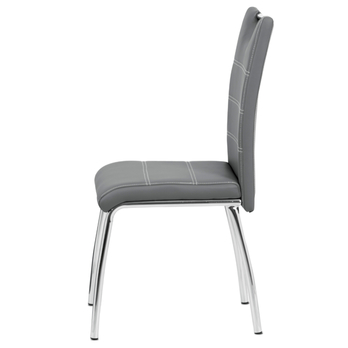 Jedálenská stolička POLA sivá 4