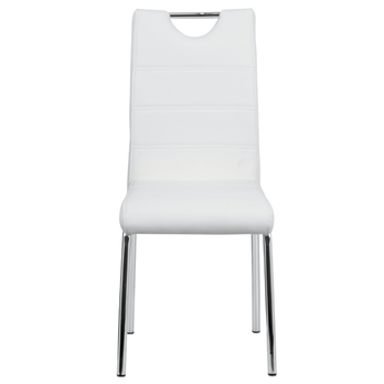 Jedálenská stolička POLA biela 3