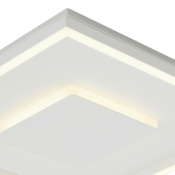 Stropní LED svítidlo QUADRATE bílá 4