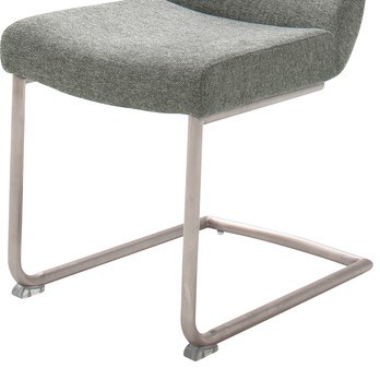 Jedálenská stolička SADIE 2 sivá 5