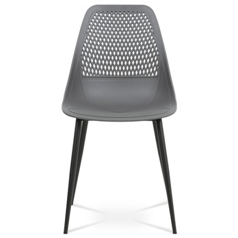 Jedálenská stolička SALLY sivá/čierna 2