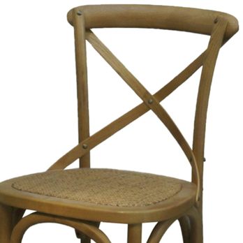 Jedálenská stolička SANSA hnedá 2