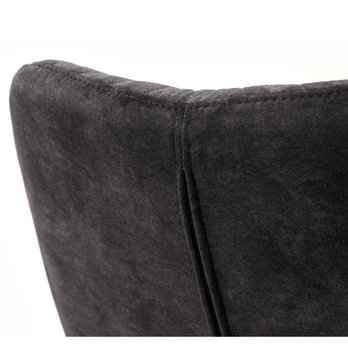 Jedálenská stolička SARANDER buk čierna/antracitová 4