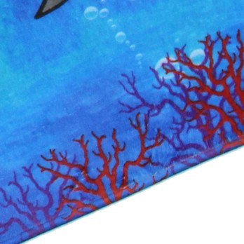 Dětský koberec SEA WORLD vícebarevná, 77x117 cm 3