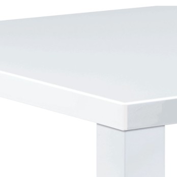 Jedálenský stôl SEBASTIAN biela vysoký lesk 3