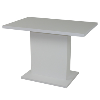 Jedálenský stôl SHIDA 1 biela, šírka 90 cm 1