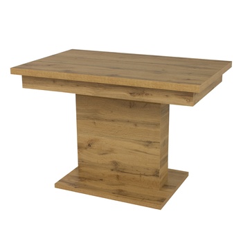 Jedálenský stôl SHIDA 2 dub apalačský, šírka 120 cm, rozkladací 1