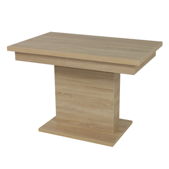 Jedálenský stôl SHIDA 2 dub sonoma, šírka 130 cm, rozkladací 1